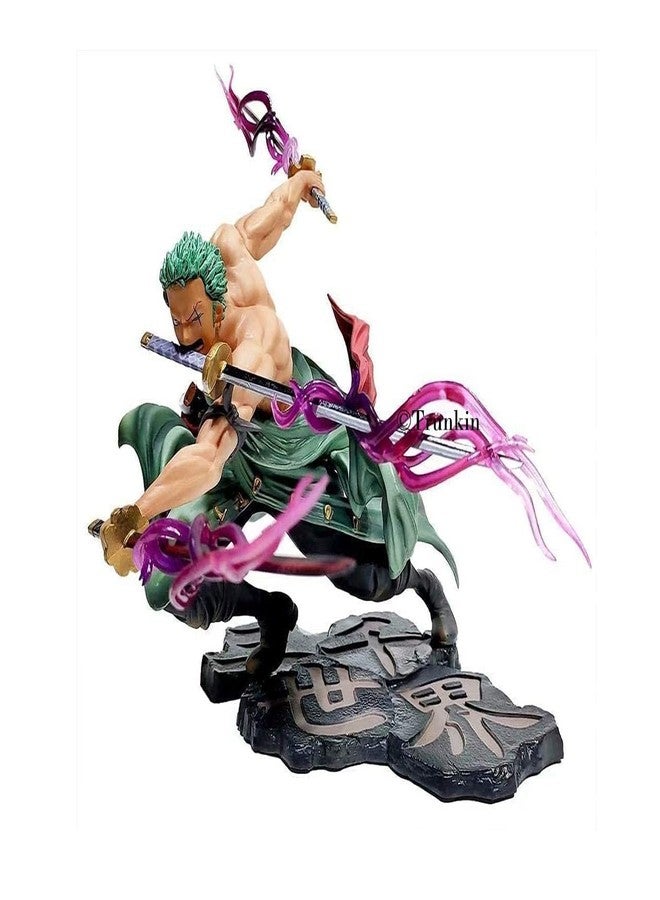 Trunkin One Piece Roronoa Zoro Battle Mode Action Figure Three Thousand World Anime Figure Doll Model PVC Statue - Image 5